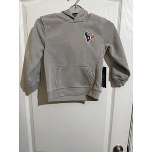 Boys Ultra Game Gray Houston Texans Hoodie Size 5